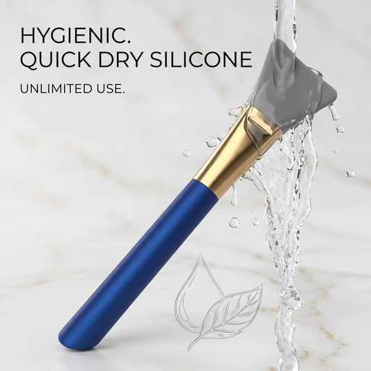 Zopylientocosh Premium Silicone Mask Brush Set (3-Piece) – Perfect for Clay, Mud & Thick Masks - Smooth & Even Application Facial Tool