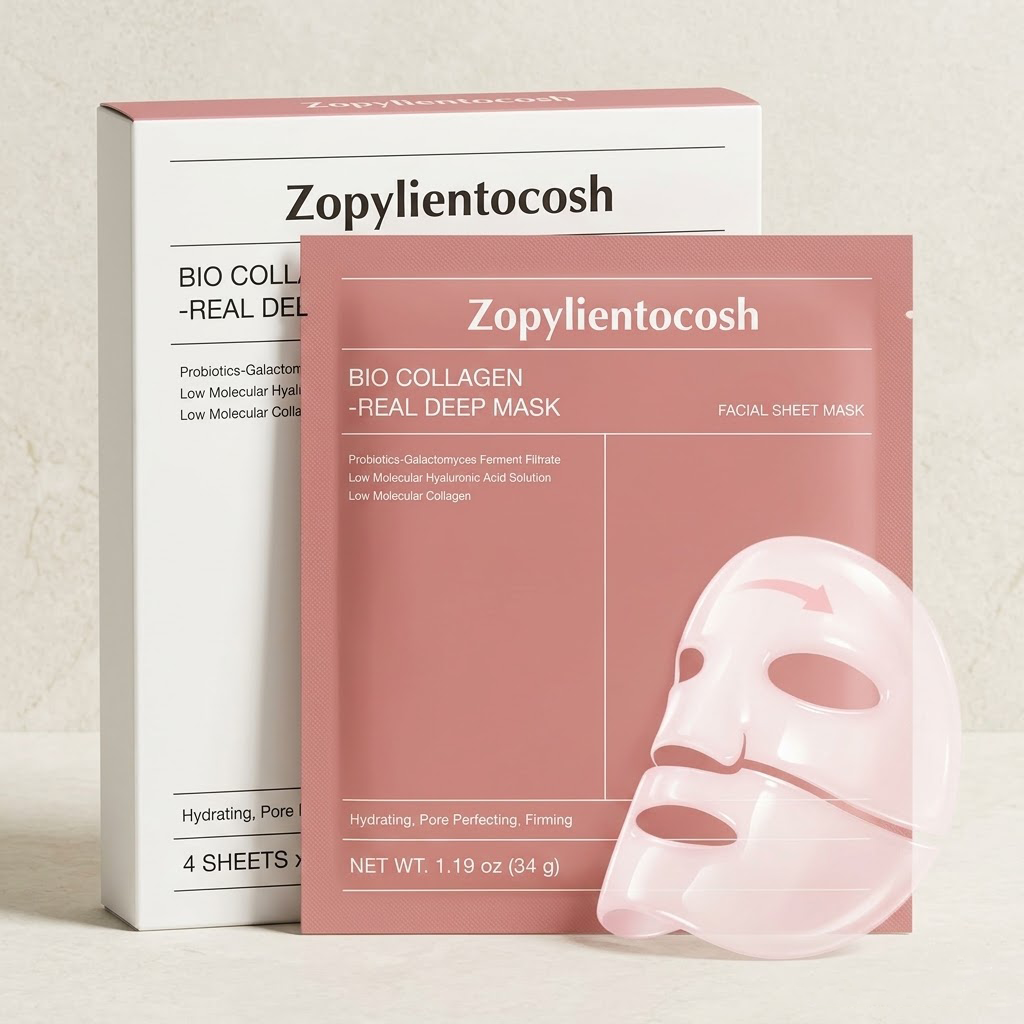 Zopylientocosh Advanced Bio-Collagen Overnight Hydrogel Mask: Pore Perfecting & Deep Hydration Treatment