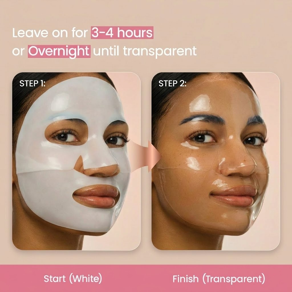 Zopylientocosh Advanced Bio-Collagen Overnight Hydrogel Mask: Pore Perfecting & Deep Hydration Treatment